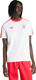 Pánské sportovní tričko Adidas Liverpool FC 25/26 Originals Tee bílé