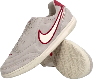 Dětské sálové kopačky Nike Tiempo Streetgato PRM IC šedé
