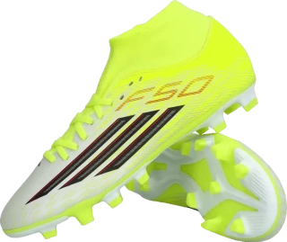 Pánské kopačky lisovky Adidas F50 Club Mid FG/MG žluté