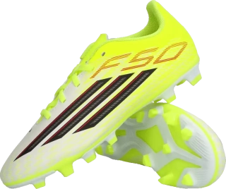 Dětské kopačky lisovky Adidas F50 Club FG/MG žluté