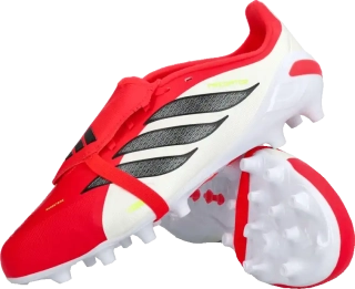 Dětské kopačky lisovky Adidas Predator League FT AG červené