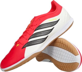 Pánské sálové kopačky Adidas Predator Club IN Sala červené2