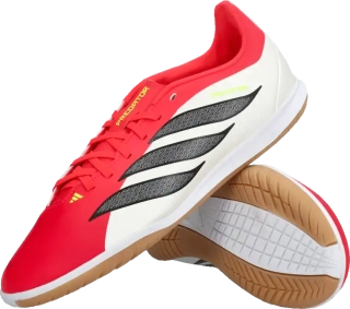 Dětské sálové kopačky Adidas Predator Club IN Sala červené2