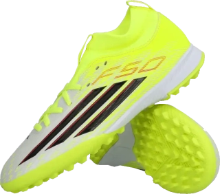 Dětské kopačky turfy Adidas F50 League Mid TF žluté