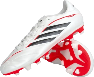 Dětské kopačky lisovky Adidas Copa Pure IV Club FG/MG bílé
