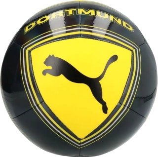 Fotbalový míč Puma Borussia Dortmund 25/26 FtblCulture velikost 5 černý