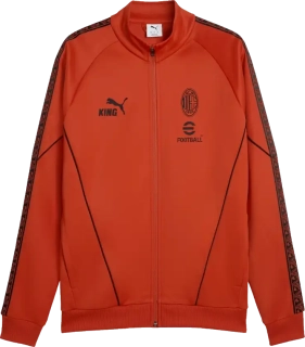Pánská bunda Puma AC Milan 25/26 KING Anthem červená