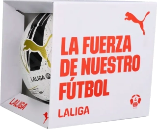 Fotbalový míč Puma Orbita La Liga EL Clasico Replica velikost 5 bílý