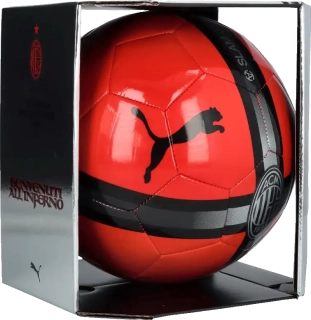 Fotbalový míč Puma AC Milan x Slam Jam 25/26 velikost 5 červený