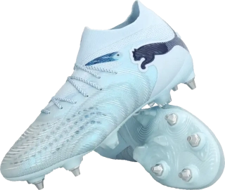 Pánské kopačky kolíky Puma Future 9 Ultimate MxSG světle modré