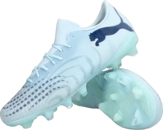 Pánské kopačky lisovky Puma Future 9 Match Low FG/AG světle modré