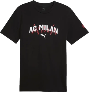 Pánské tričko Puma AC Milan 25/26 FtblCulture Tee černé