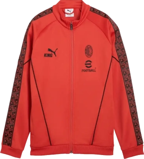Dětská bunda Puma AC Milan 25/26 KING Anthem červená