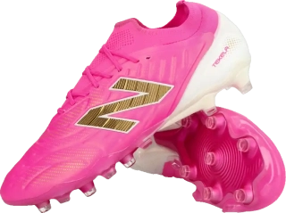 Pánské kopačky lisovky New Balance Tekela V5 Elite Low FG růžové