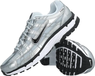 Pánská lifestylová obuv Nike P-6000 stříbrná