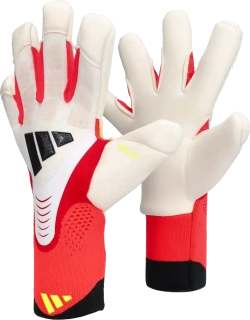 Pánské brankářské rukavice Adidas Predator Pro Hybrid bílo-červené