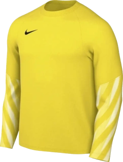 Pánský brankářský dres s dlouhým rukávem Nike Dri-FIT V žlutý