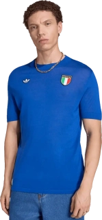 Pánský retro fotbalový dres Adidas Originals Itálie 70s modrý