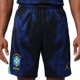 Pánské venkovní fotbalové šortky Nike Brazílie x Jordan 2026 modré
