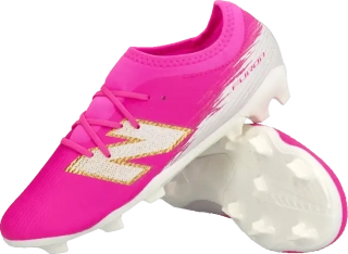 Dětské kopačky lisovky New Balance Furon Team V8 FG růžové