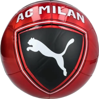 Fotbalový míč Puma AC Milan 25/26 ftblCulture velikost 5 červený