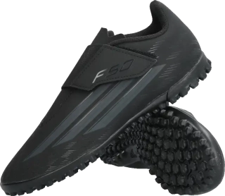 Dětské kopačky turfy Adidas F50 Club Velcro TF černé