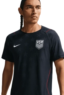 Pánský venkovní zápasový fotbalový dres Nike USA 2026 tmavě modrý