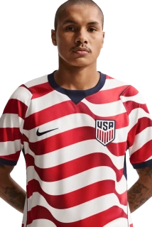 Pánský domácí fotbalový dres Nike USA 2026 bílo-červený