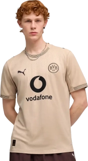 Pánský speciální fotbalový dres Puma Borussia Dortmund 25/26 béžový