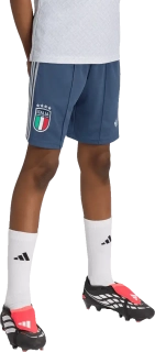 Dětské venkovní fotbalové šortky Adidas Originals Itálie 2026 modré