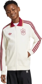 Dětská venkovní bunda Adidas Originals Španělsko 2026 Anthem béžová