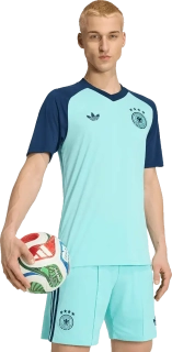 Pánský venkovní předzápasový dres Adidas Originals Německo 2026 máta