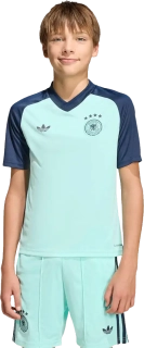 Dětský venkovní předzápasový dres Adidas Originals Německo 2026 máta