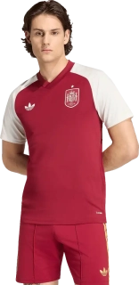 Pánský předzápasový venkovní dres Adidas Originals Španělsko 2026 červený