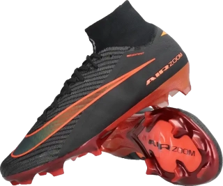 Pánské lisovky Nike Zoom Mercurial Superfly 10 Elite FG černé3