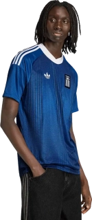 Pánský venkovní fotbalový dres Adidas Originals Řecko 2026 modrý