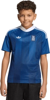 Dětský venkovní fotbalový dres Adidas Originals Řecko 2026 modrý