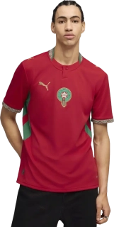 Pánský domácí fotbalový dres Puma Maroko 2026 červený