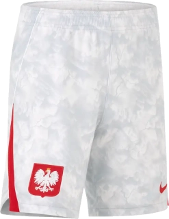Pánské domácí fotbalové šortky Nike Polsko 2026 bílé