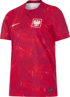 Dámský venkovní fotbalový dres Nike Polsko 2026 červený
