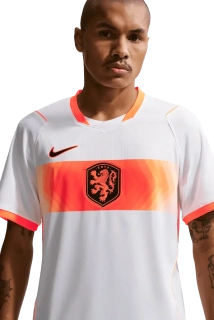 Pánský venkovní fotbalový dres Nike Nizozemí 2026 bílý