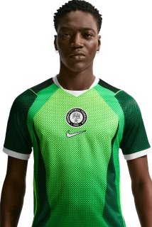 Pánský domácí fotbalový dres Nike Nigérie 2026 zelený