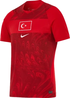 Pánský domácí fotbalový dres Nike Turecko 2026 červený