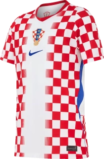 Dětský domácí fotbalový dres Nike Chorvatsko 2026 bílo-červený