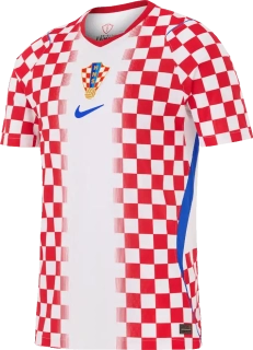 Pánský domácí zápasový fotbalový dres Nike Chorvatsko 2026 bílo-červený