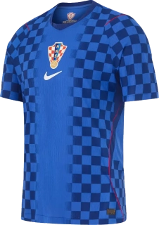 Pánský venkovní zápasový fotbalový dres Nike Chorvatsko 2026 modrý