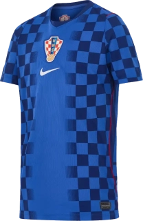 Dětský venkovní fotbalový dres Nike Chorvatsko 2026 modrý