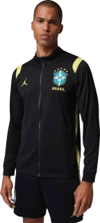 Pánská sportovní bunda Nike Brazílie x Jordan 2026 Academy Pro černá