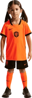 Dětská domácí fotbalová souprava Nike Nizozemí 2026 oranžová malé děti