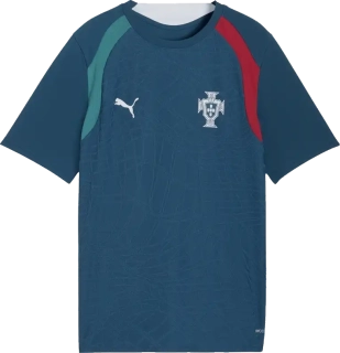 Dětský tréninkový fotbalový dres Puma Portugalsko 2026 modrý